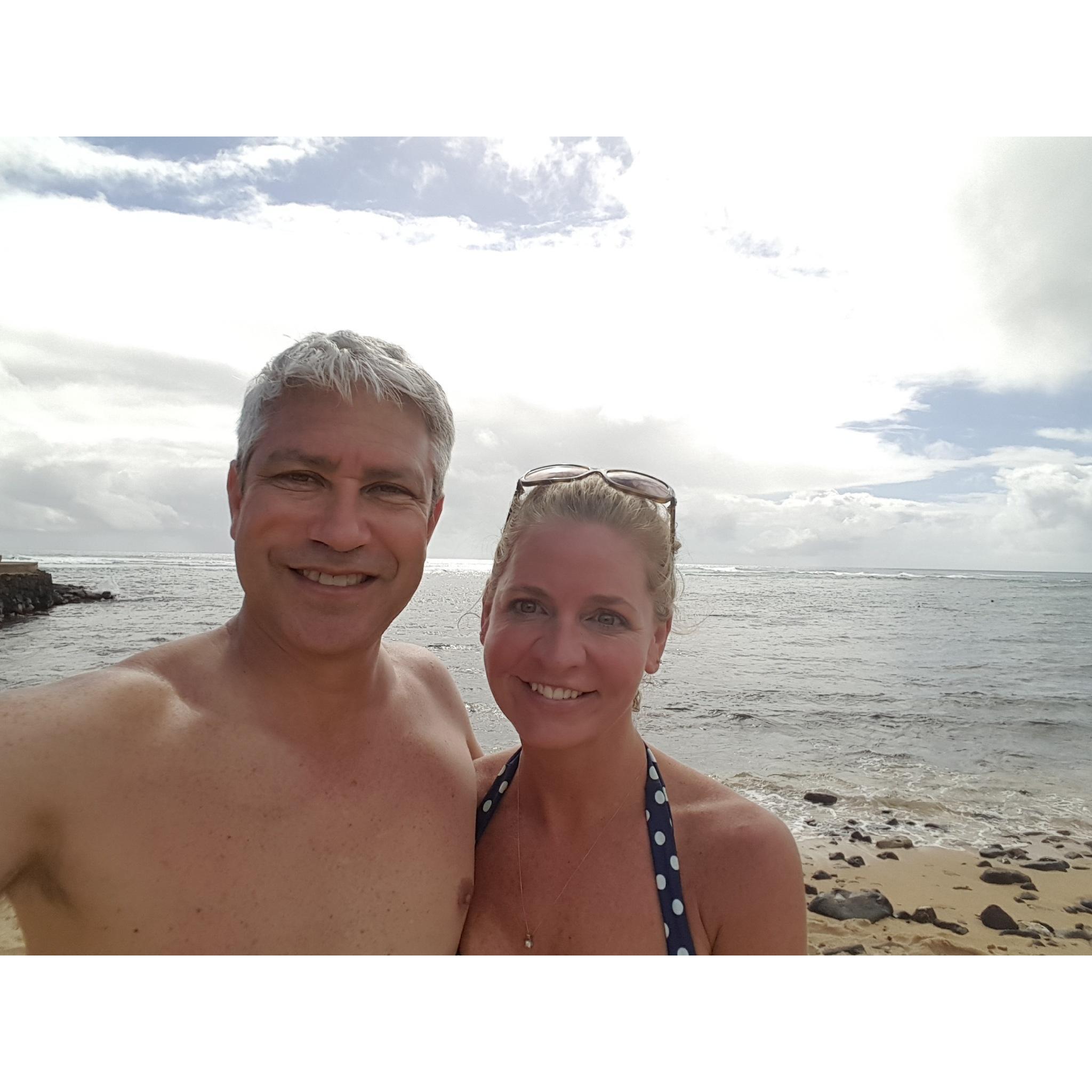 Snorkling at 
PooPoi beach