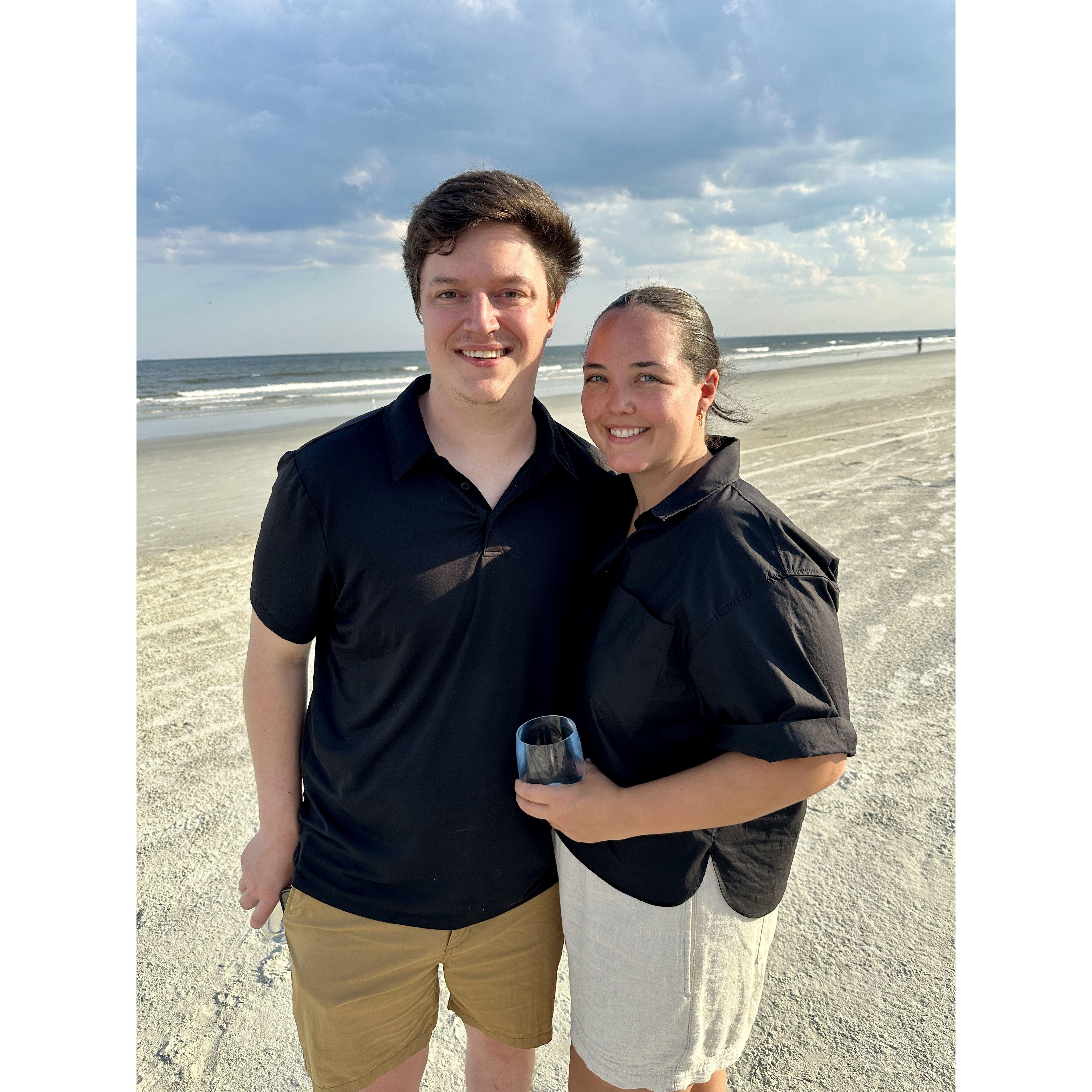 Beach trip with Morgan's family (2024)