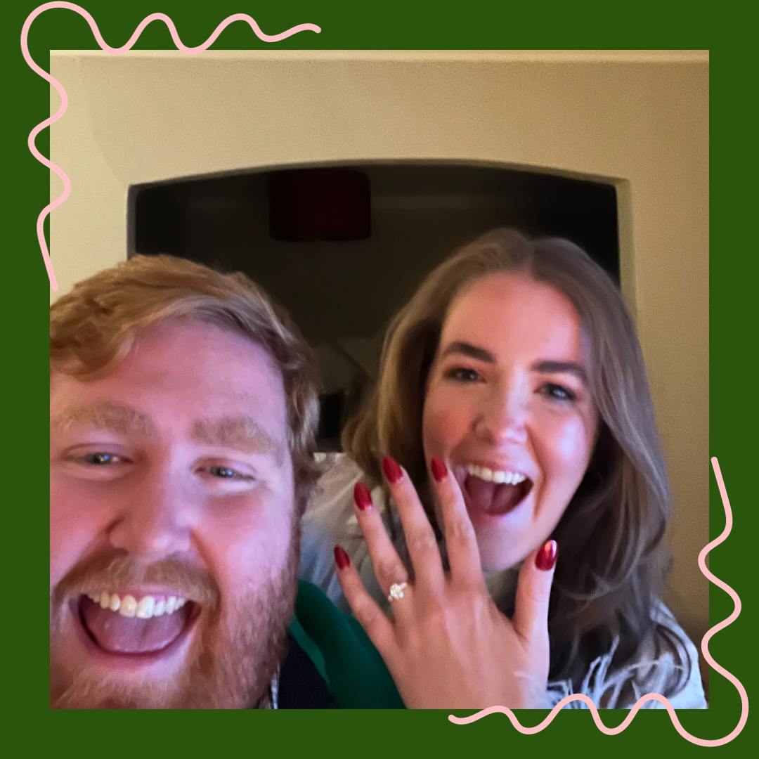 Engaged on Christmas Eve 2022!