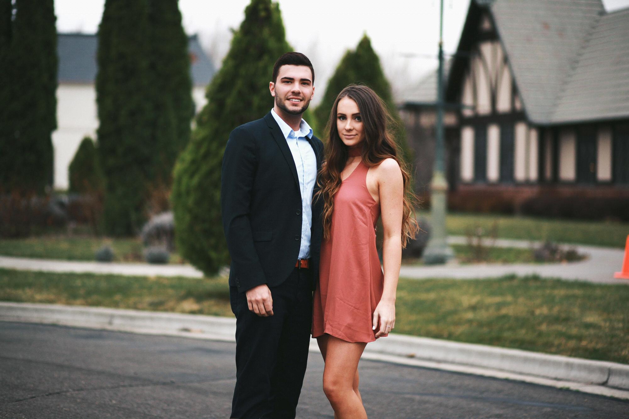 Our 2 year anniversary dinner!