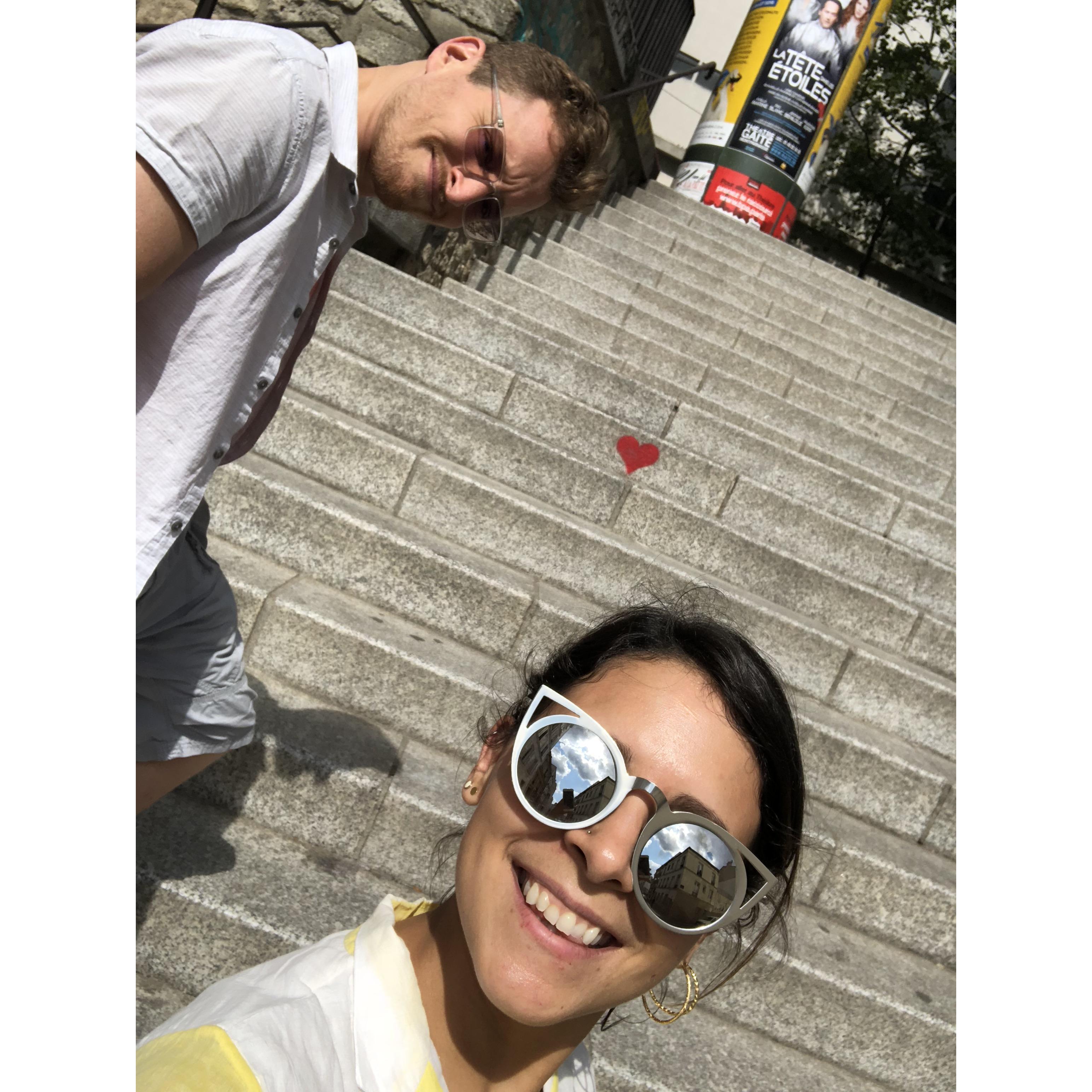 Finding love in Paris! AnSo & Kofi Shoutout!  #Loveiseverywhere