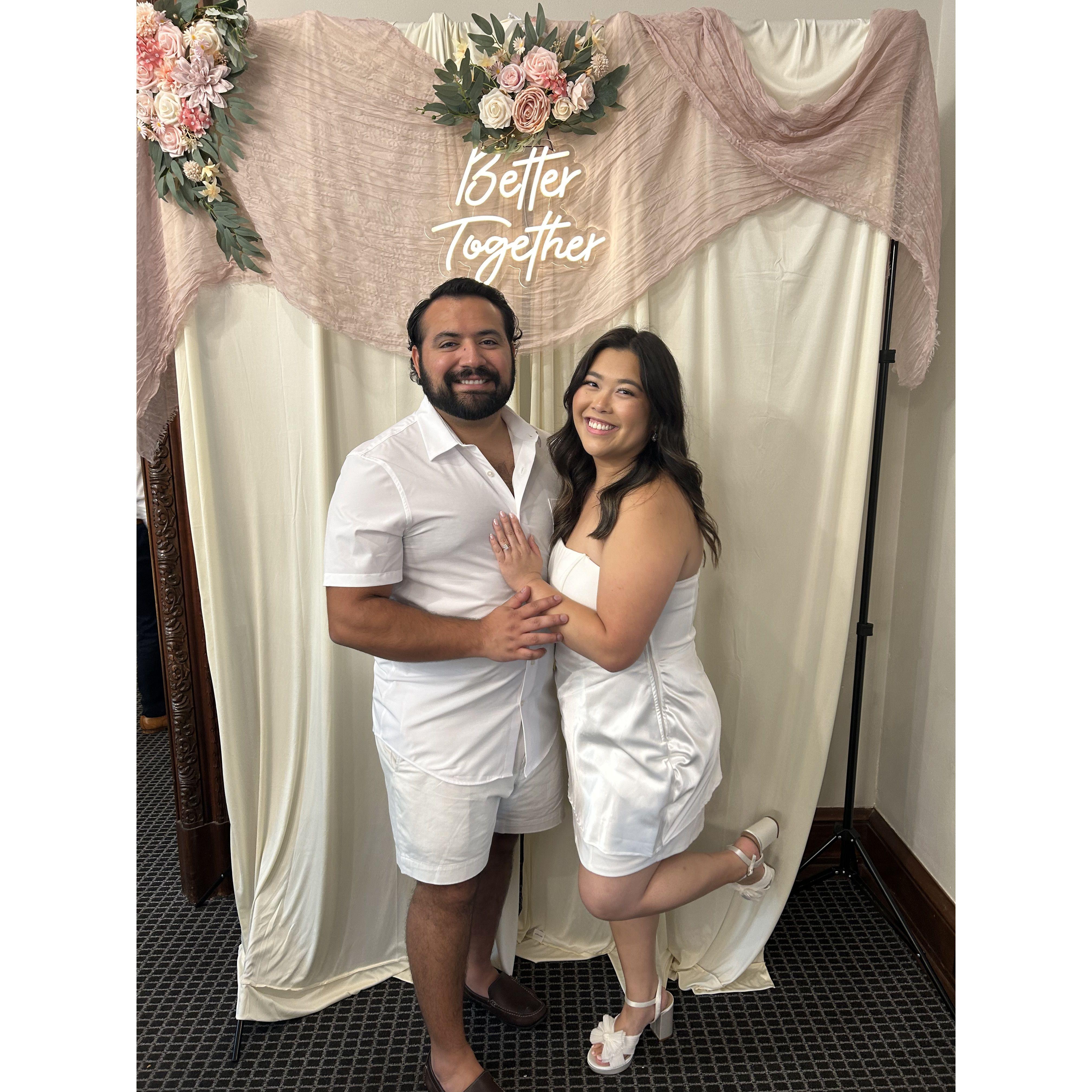 Our engagement party!
