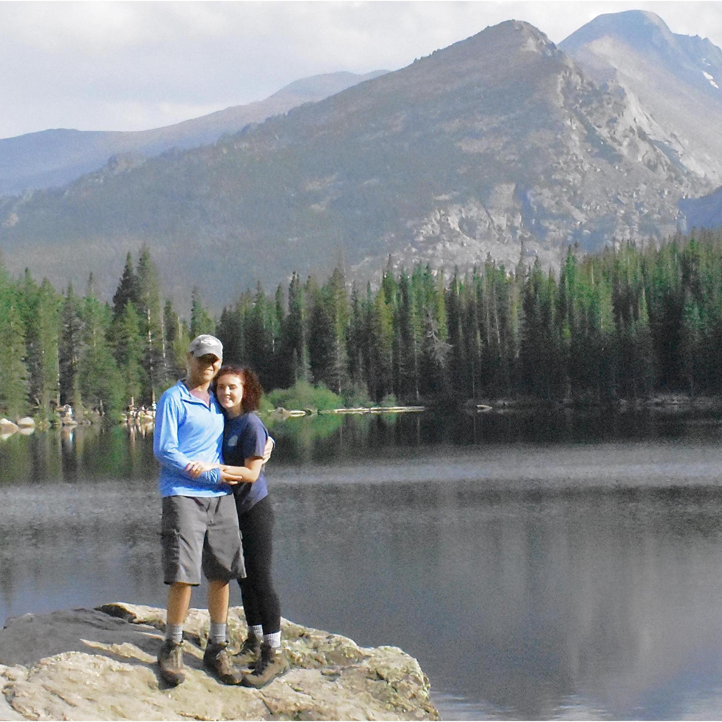 The Proposal at Bear Lake in Colorado. September 8, 2017.