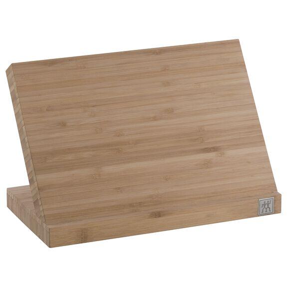 Bamboo Magnetic Easel - holds 7 knives