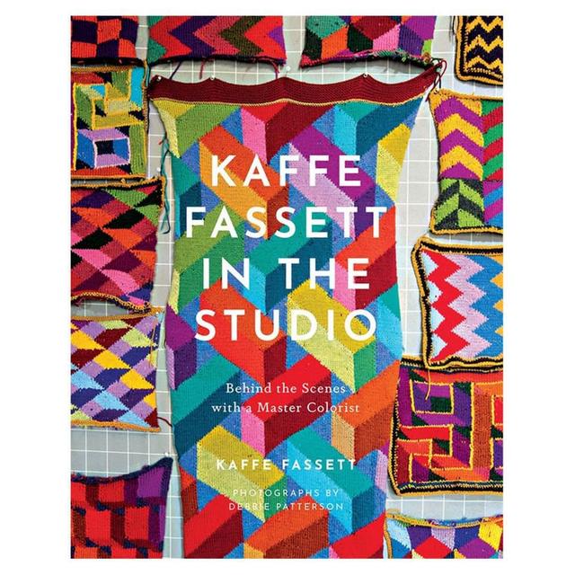 Kaffe Fassett in the Studio Hardcover Book by Kaffe Fassett & Debbie Patterson