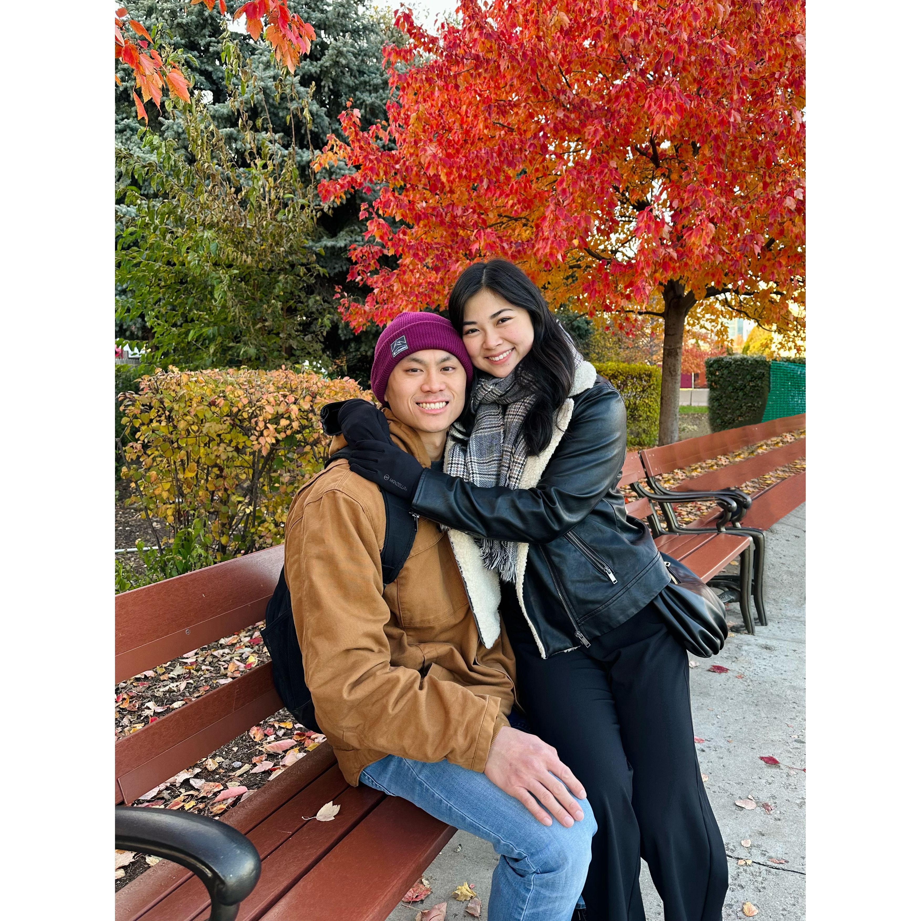 Visiting Chicago in the fall