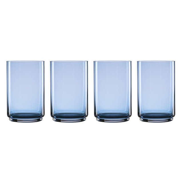 Lenox 897836 Tuscany Classics Stackable Coolers, Set Of 4, Blue