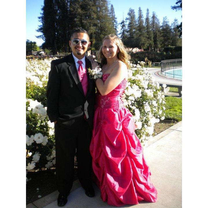 Senior year, Javi and Madi took pictures at the San Jose Rose Garden **Which became a very special place for a whole new reason 9 years later**