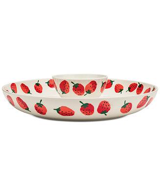 Chip and Dip Bowl, Strawberries