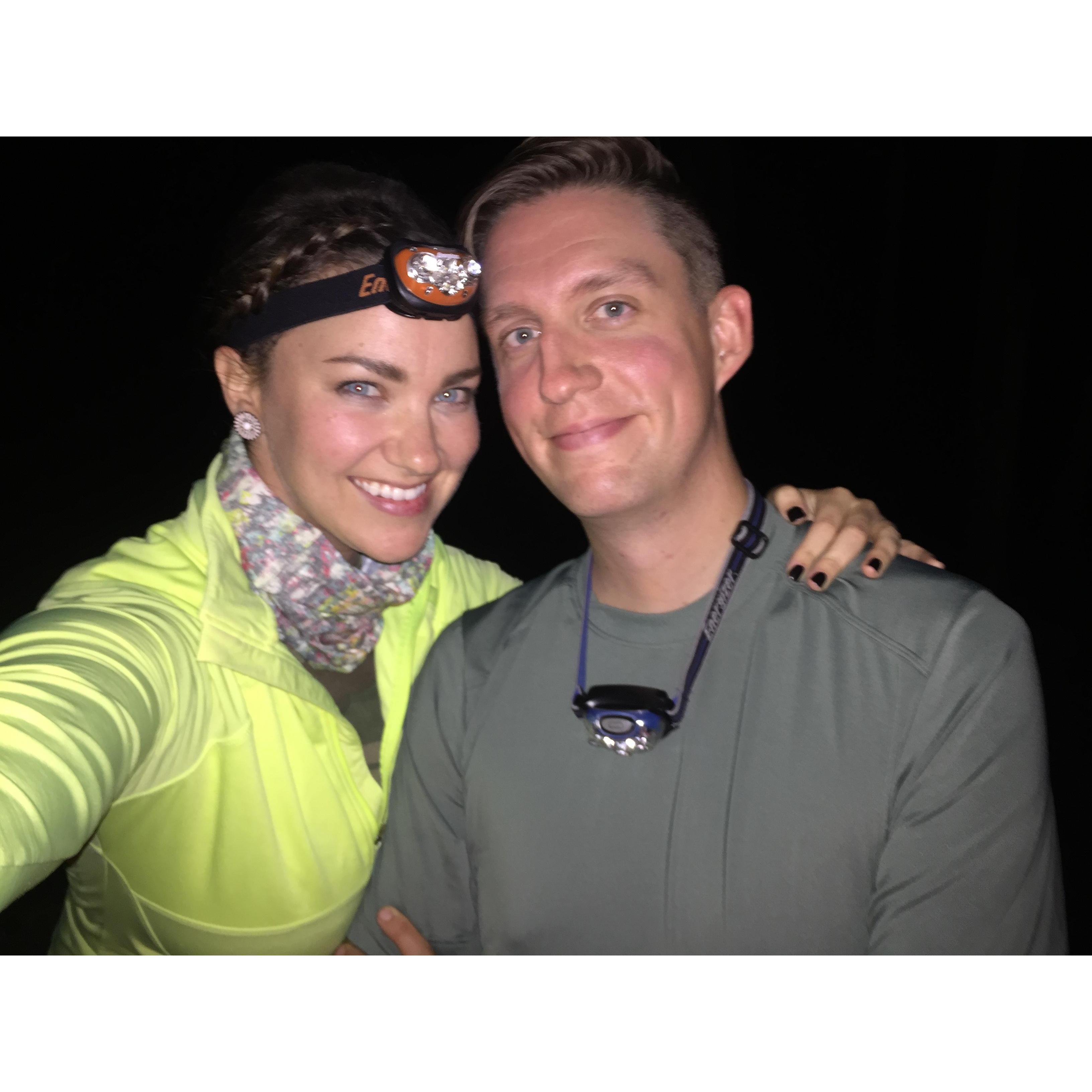 One of our first times camping together [2015]