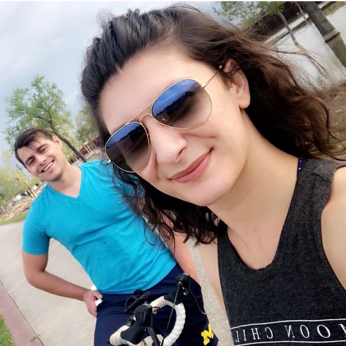 Biking on the Levees