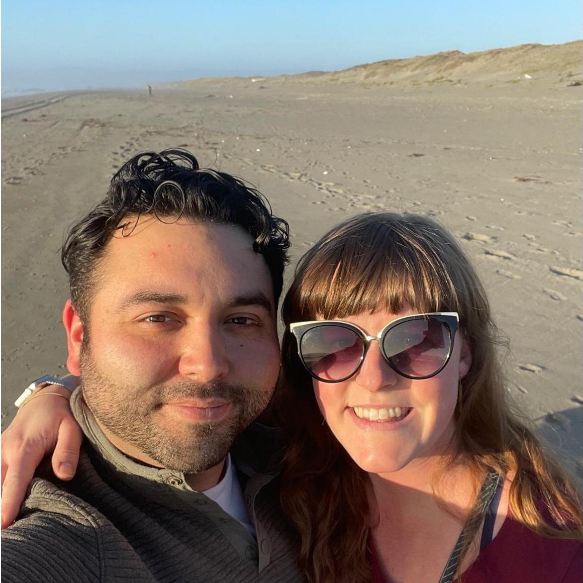 Beach walk on a Monday evening
