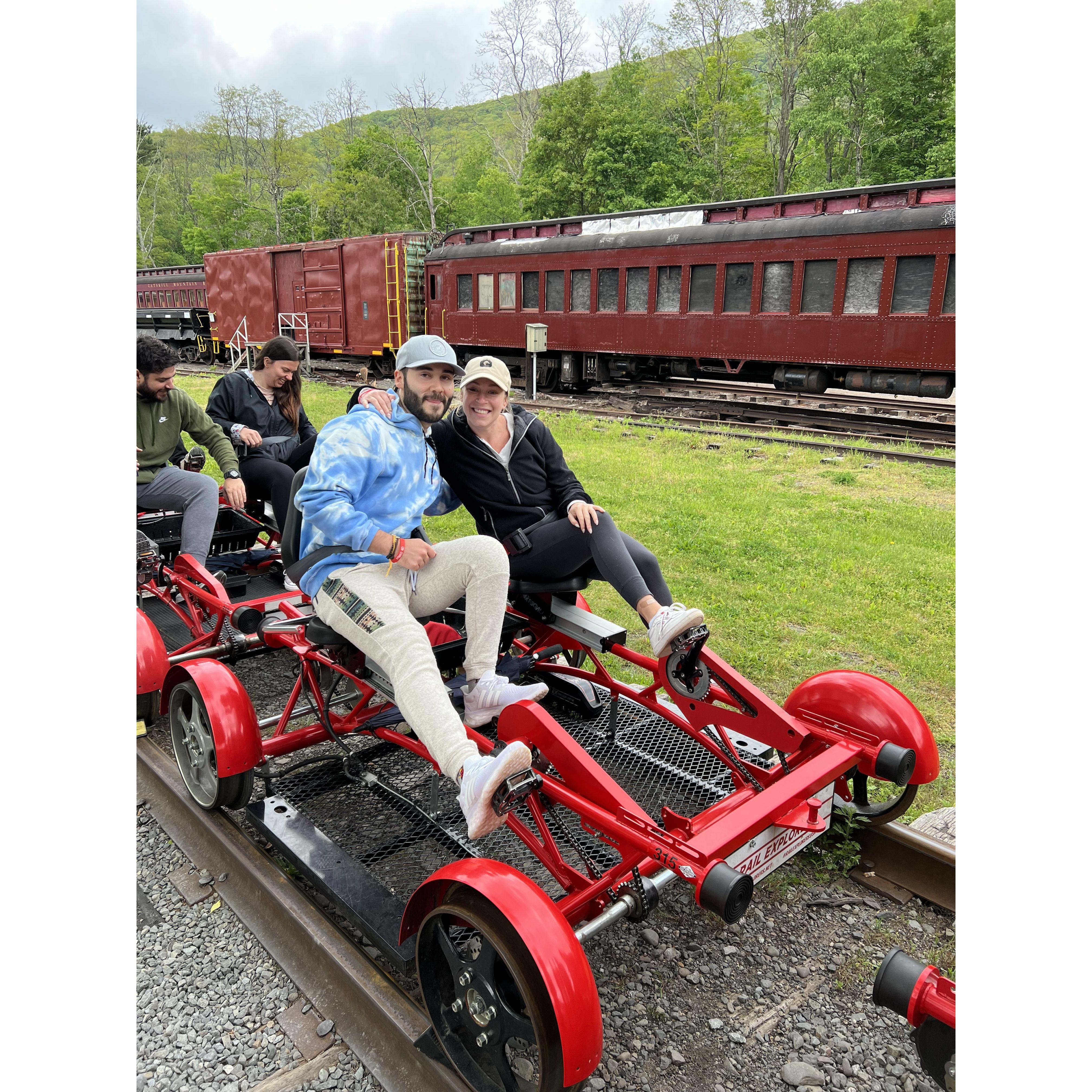 Railway Explorers up in the Catskills! Highly recommend!