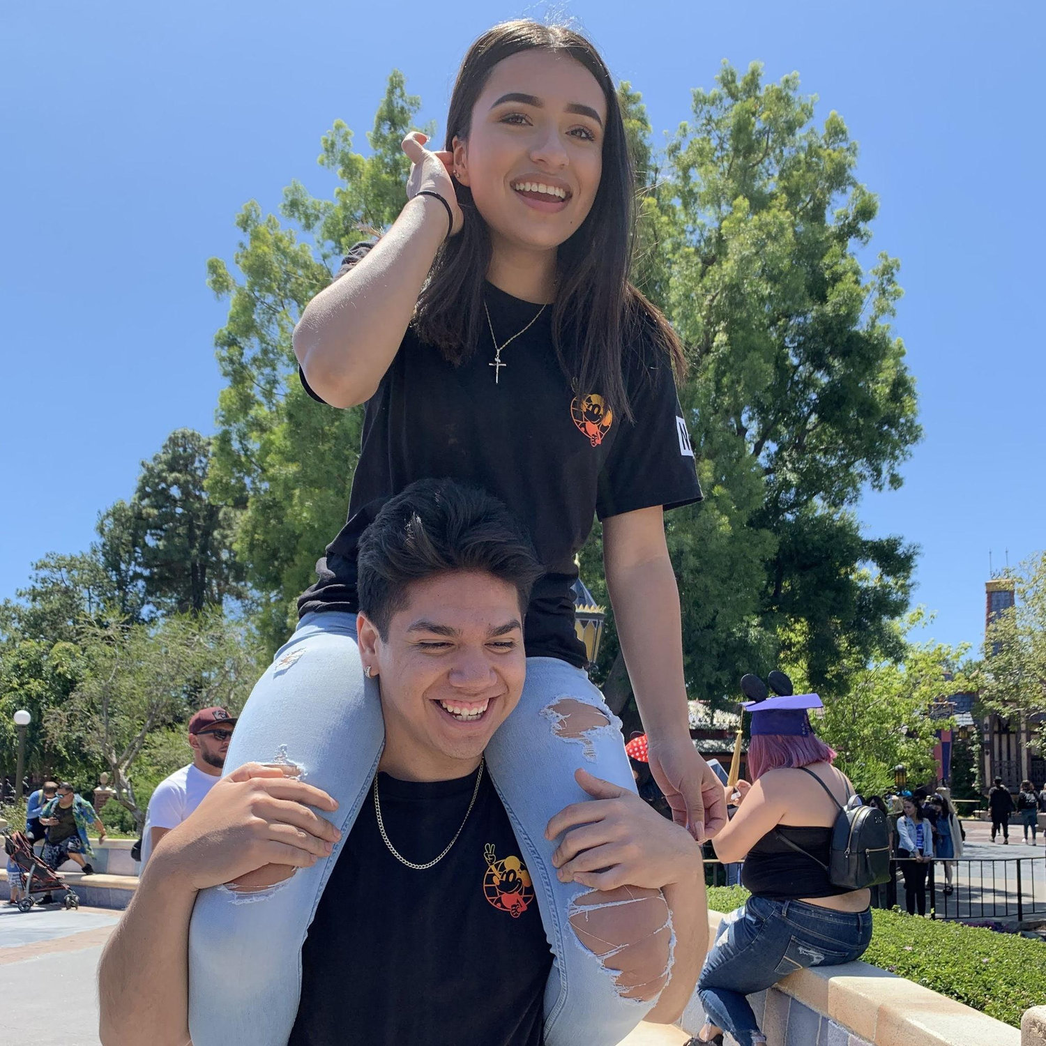 Our first Disney Day.