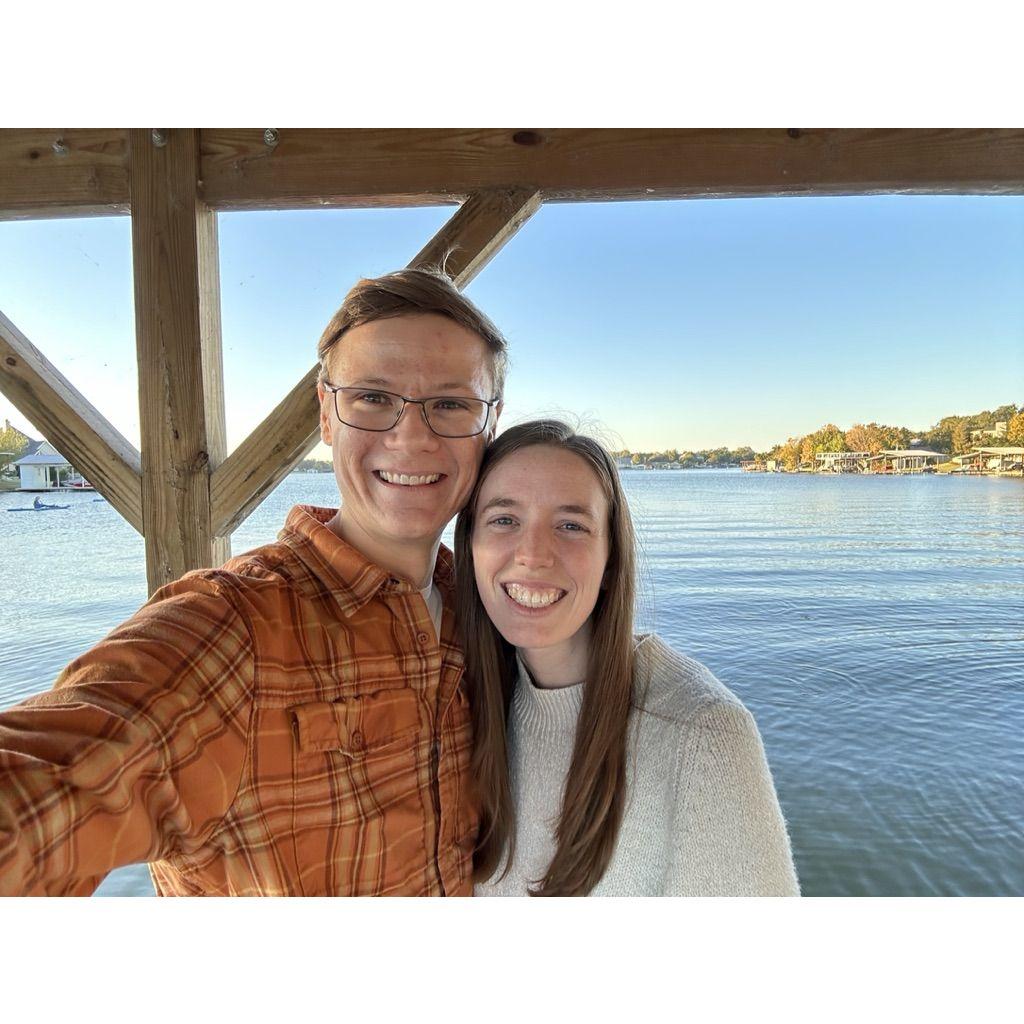 Celebrating our first Thanksgiving together with Ryan's family!