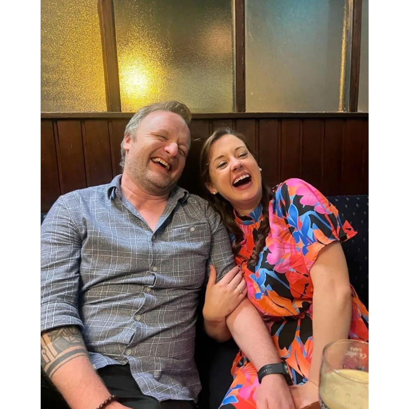 James's favourite photo of us!