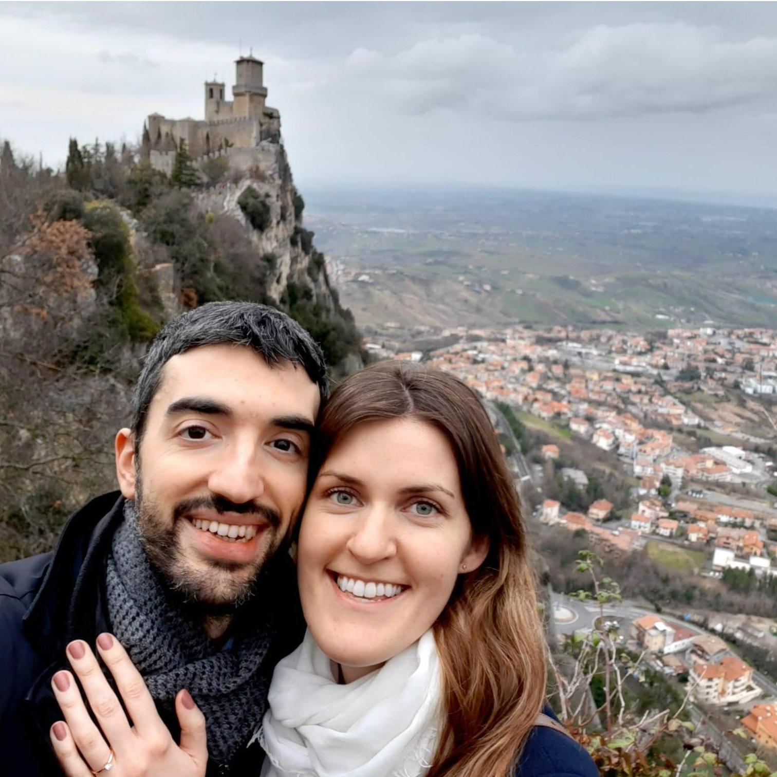 Our first trip "abroad" in San Marino