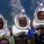 Sea Trek Helmet Dive at Coral World Ocean Park