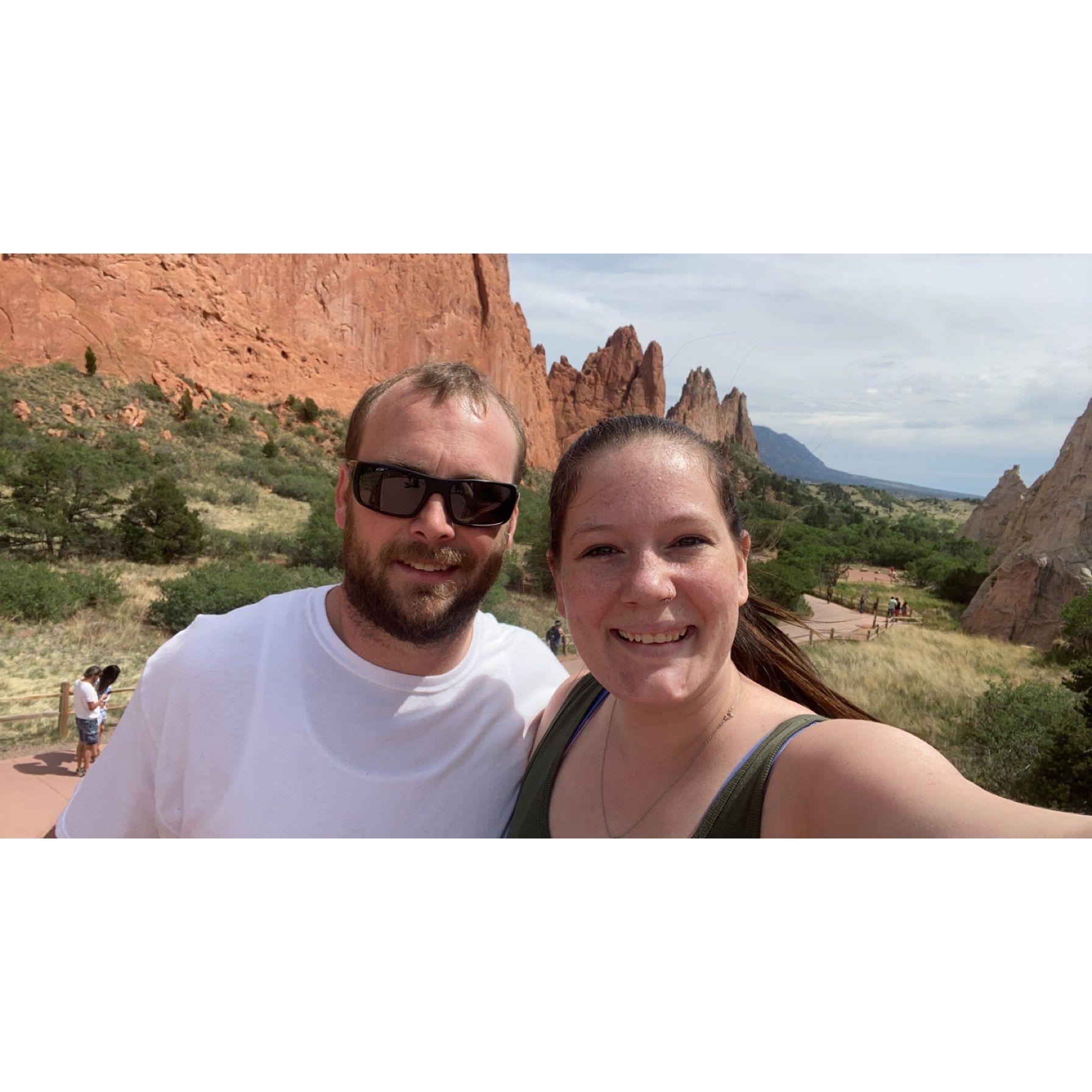 Our first vacation together!