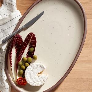 Oval Serving Platter by East Fork - Panna Cotta