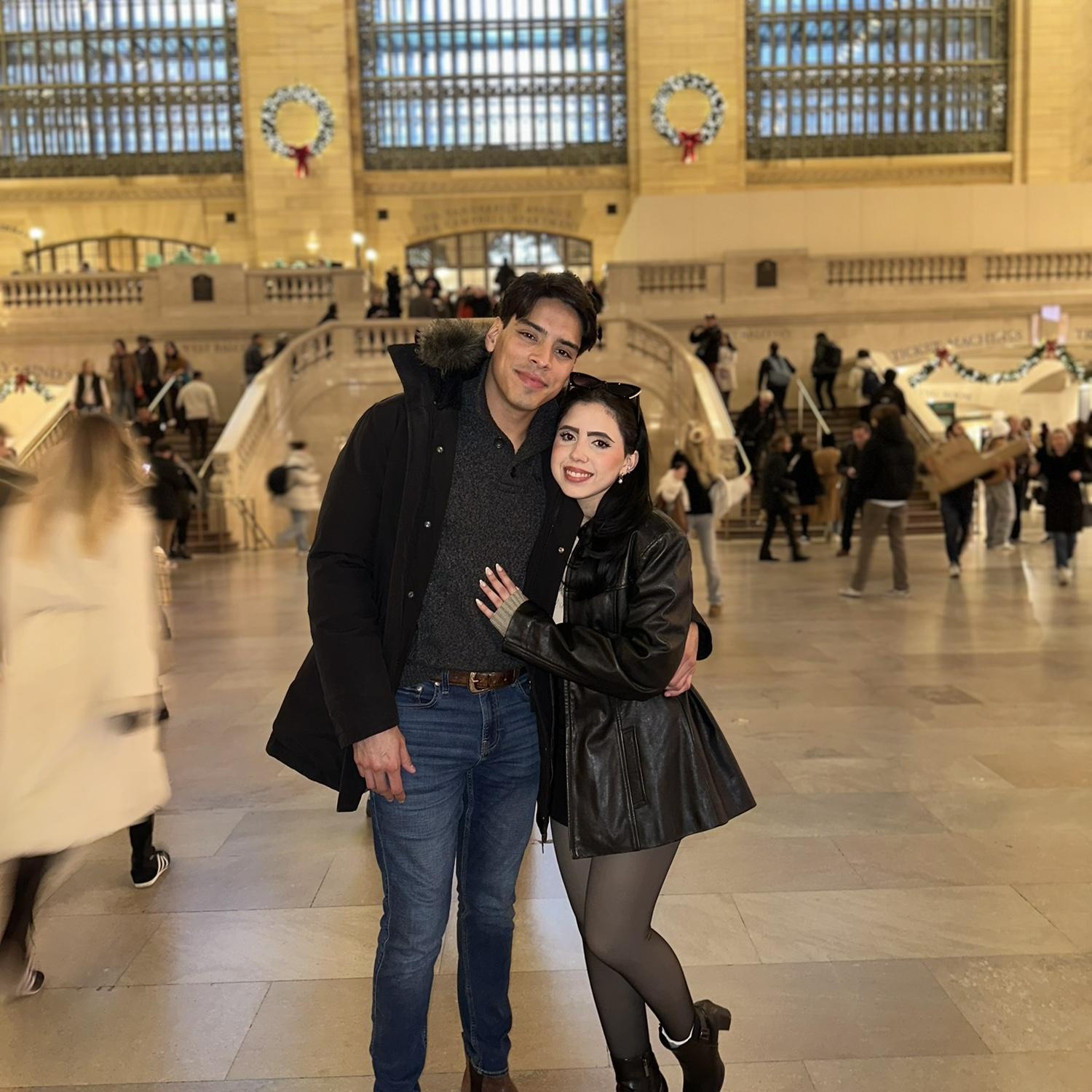 First time visiting together the city he was born in NYC