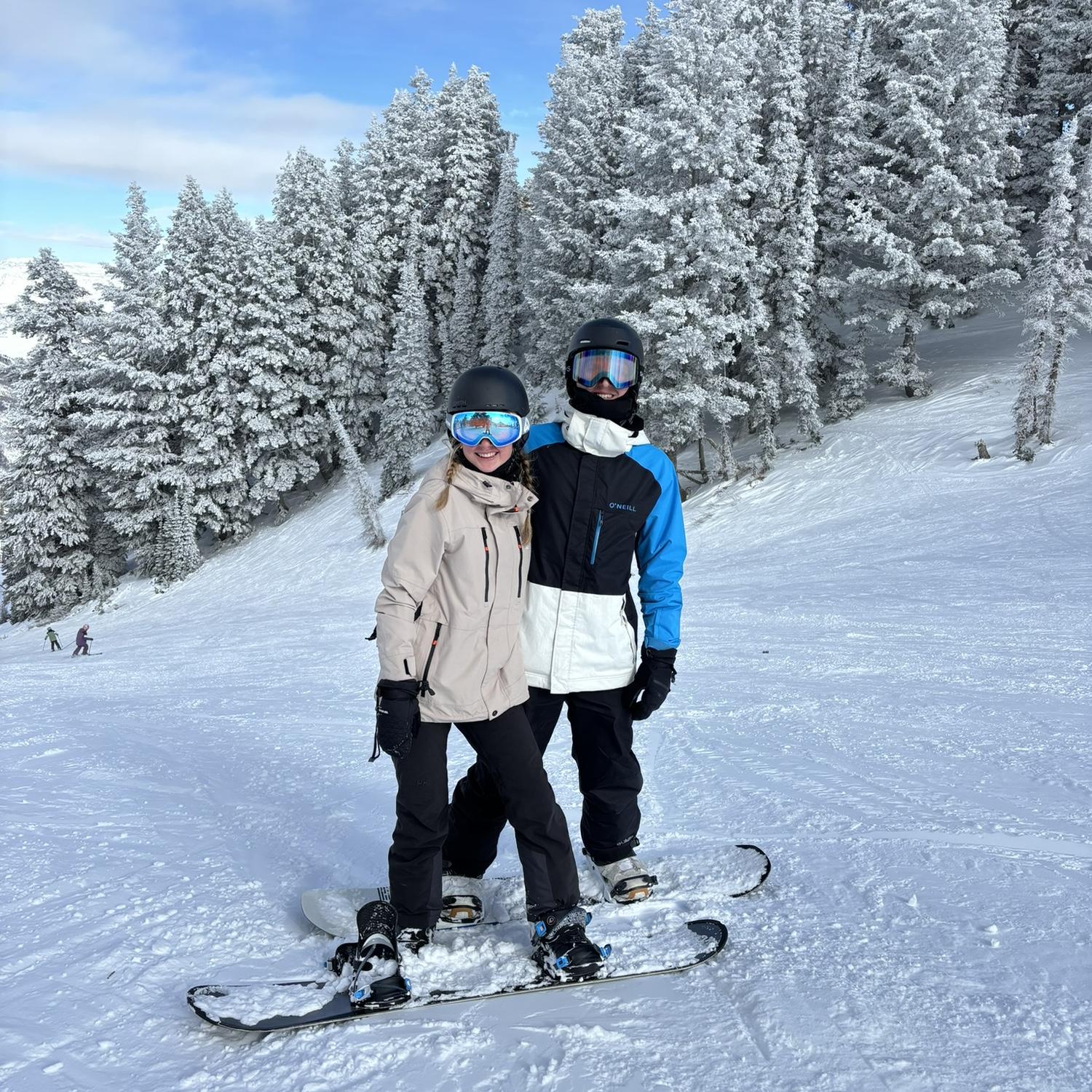 Snowboarding in Utah