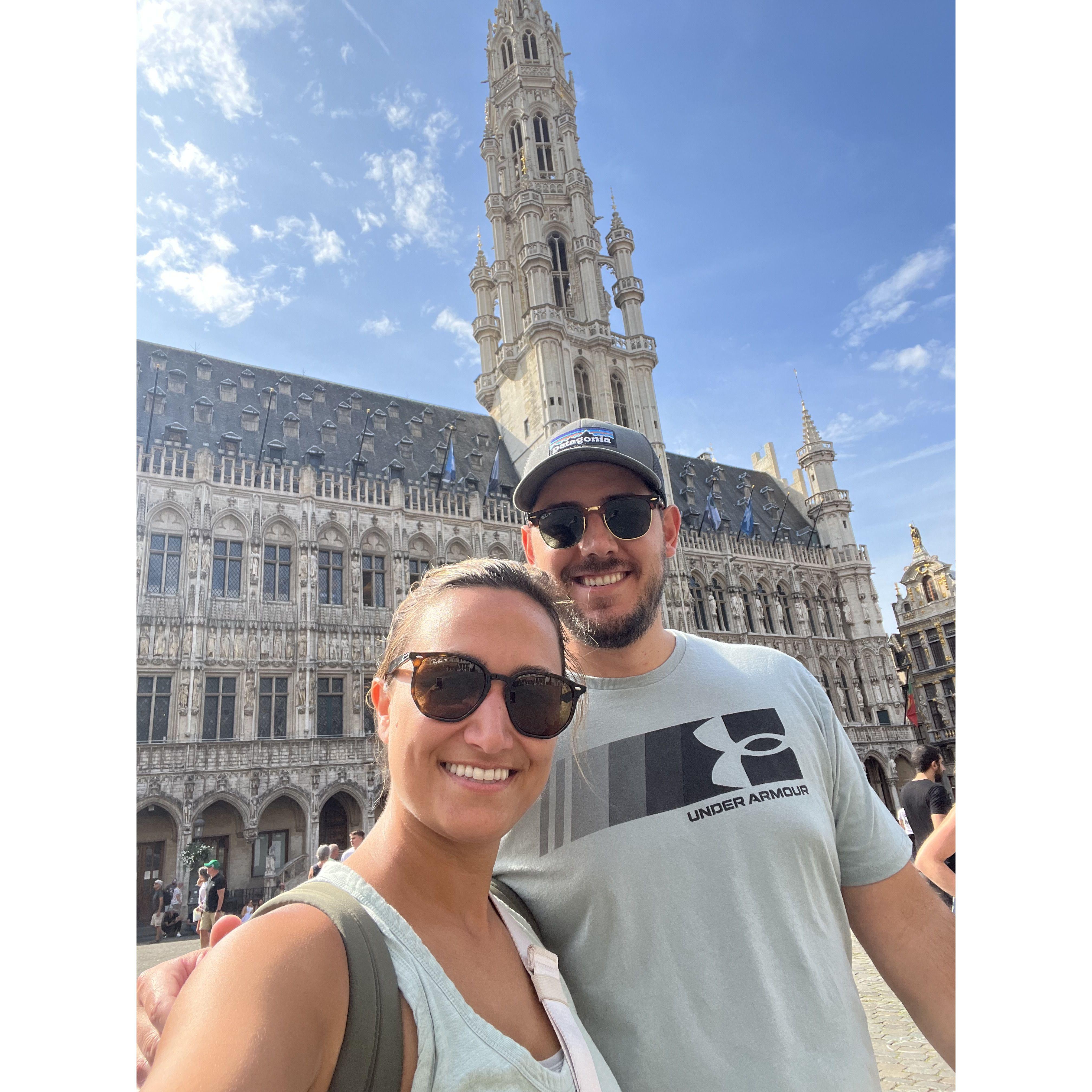 Pit stop in Brussels, Belgium
