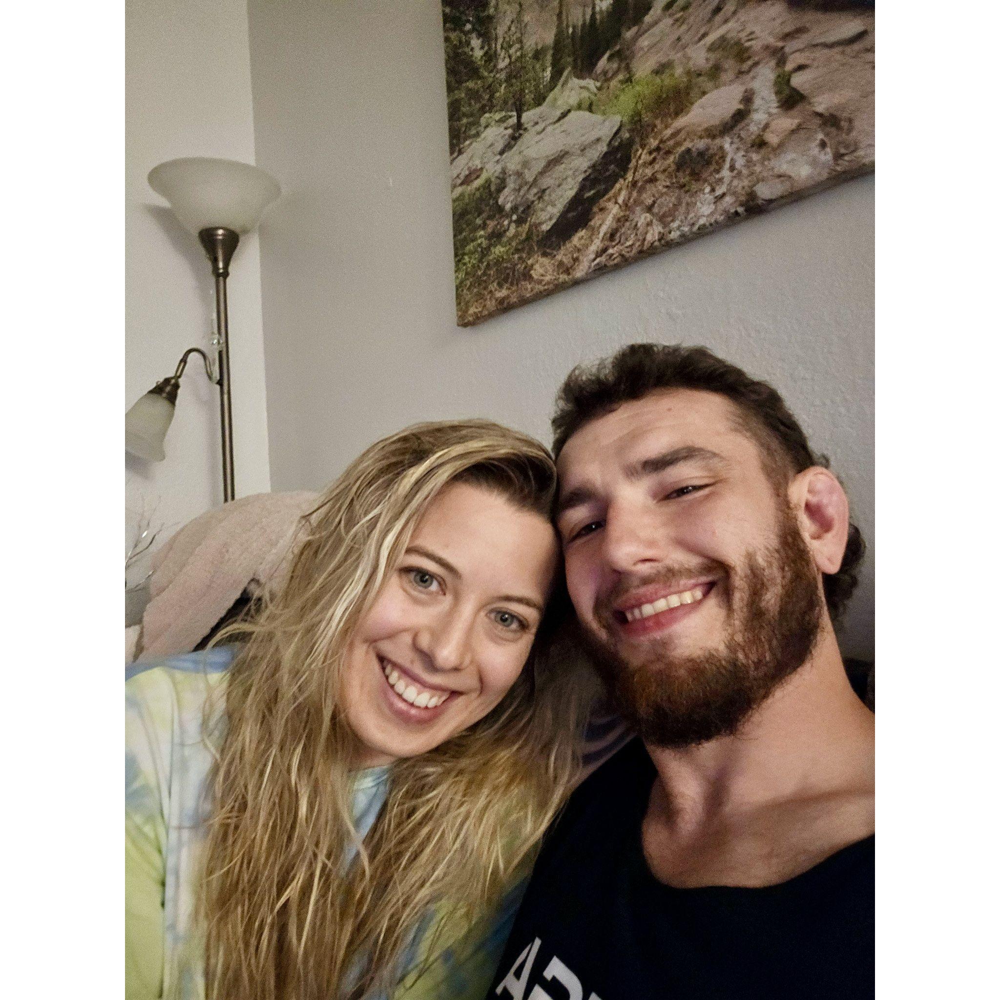 Our first "I love you"