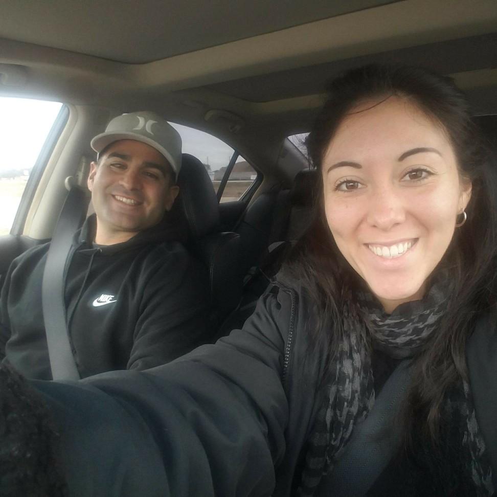On the way to surprising the birthday-boy with an hour of Archery.
