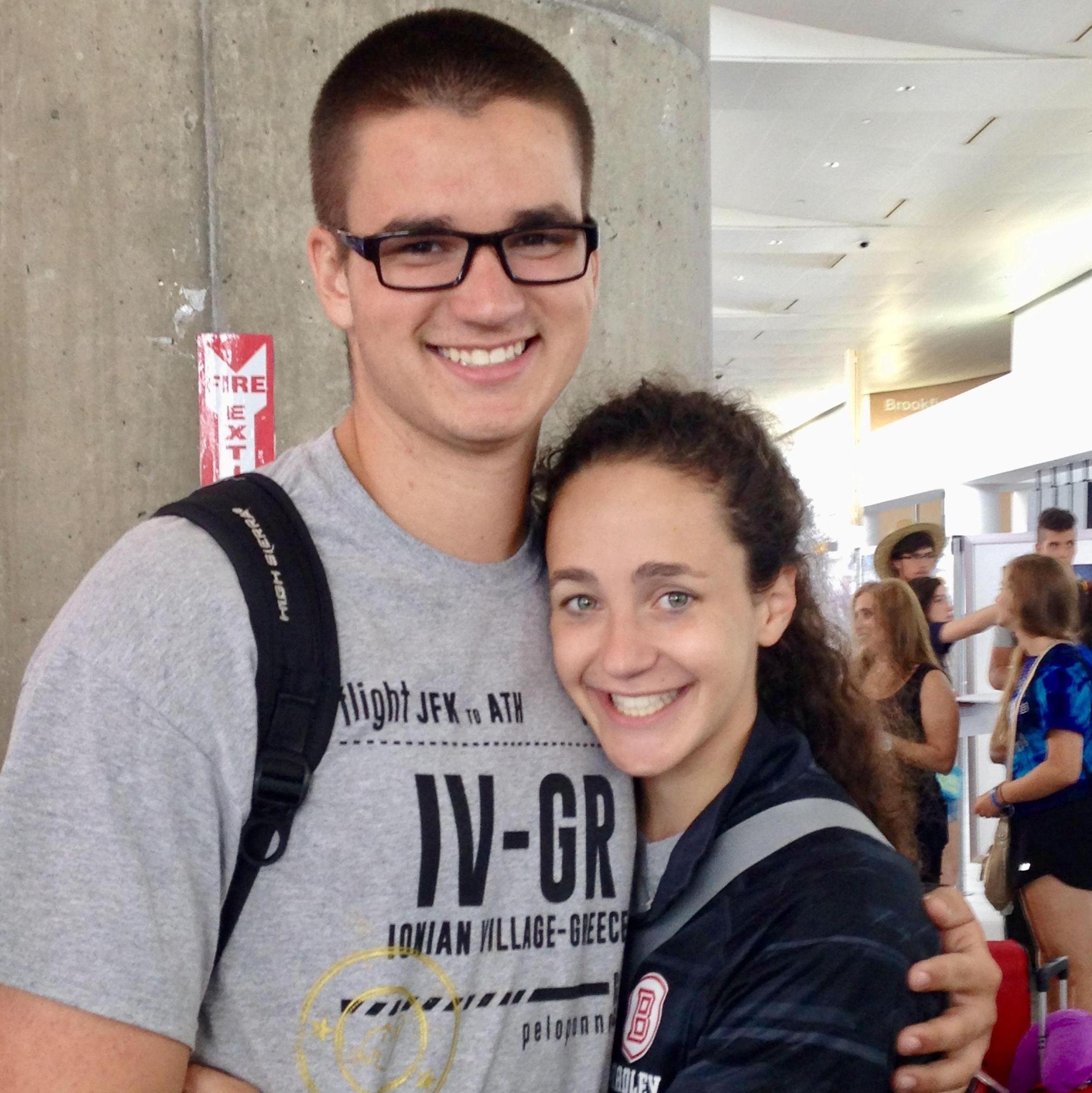 Taken after landing from spending three weeks in Greece at Ionian Village