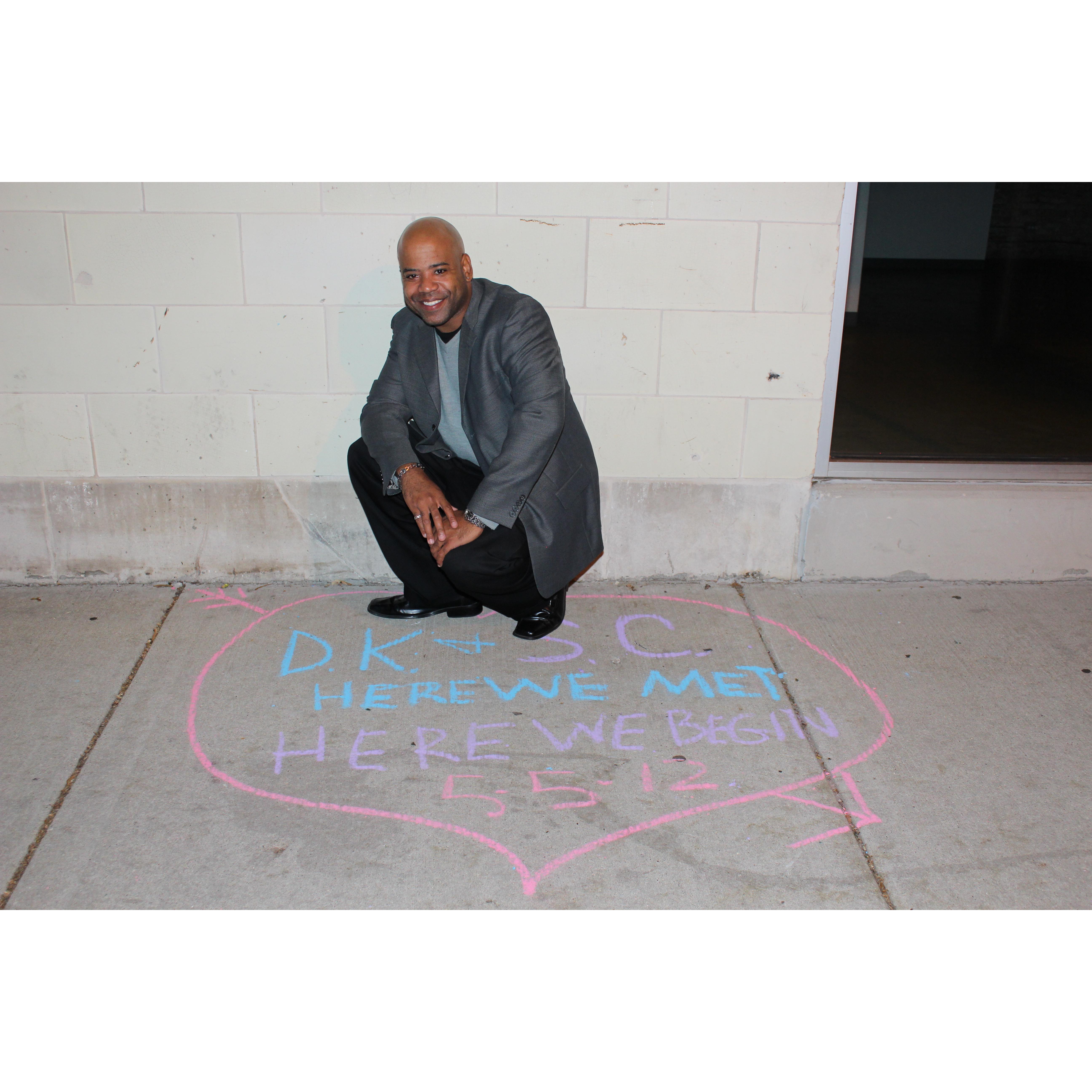 When I tell you this man, Damon Alexander Kolaras is a romantic, I tell no lies.  He is absolutely a dream.