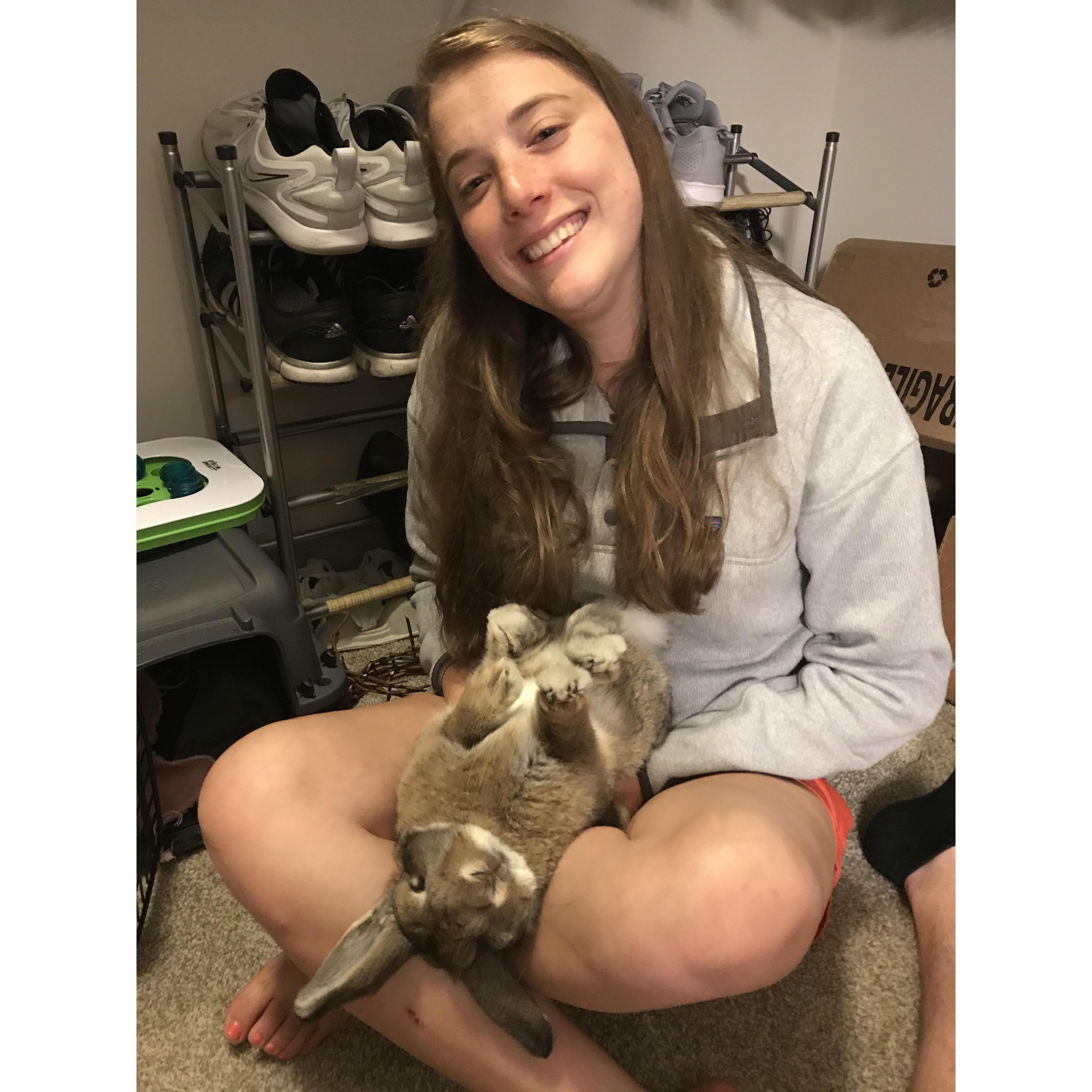 Phoebe and her mama are two peas in a pod!