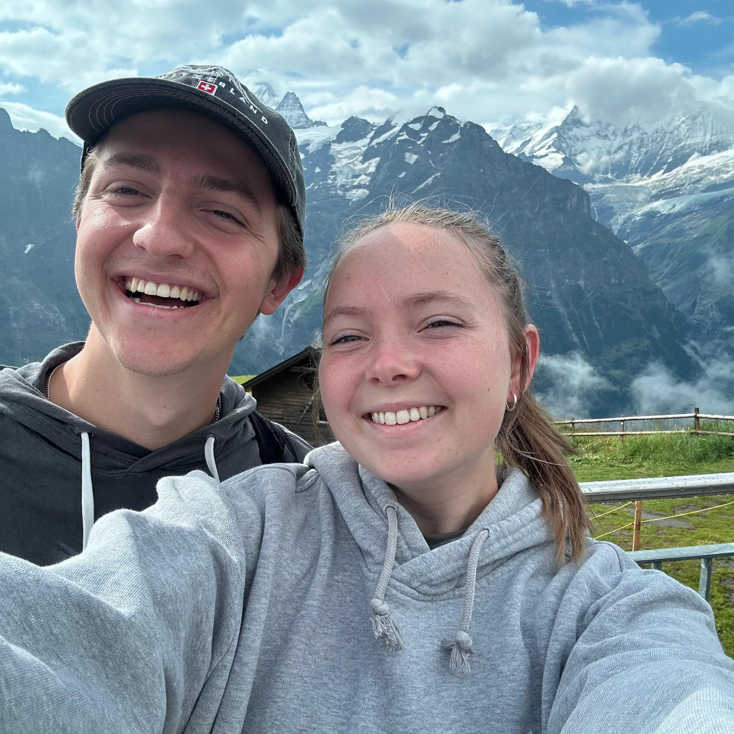 Top of Mount First in Grindelwald, Switzerland