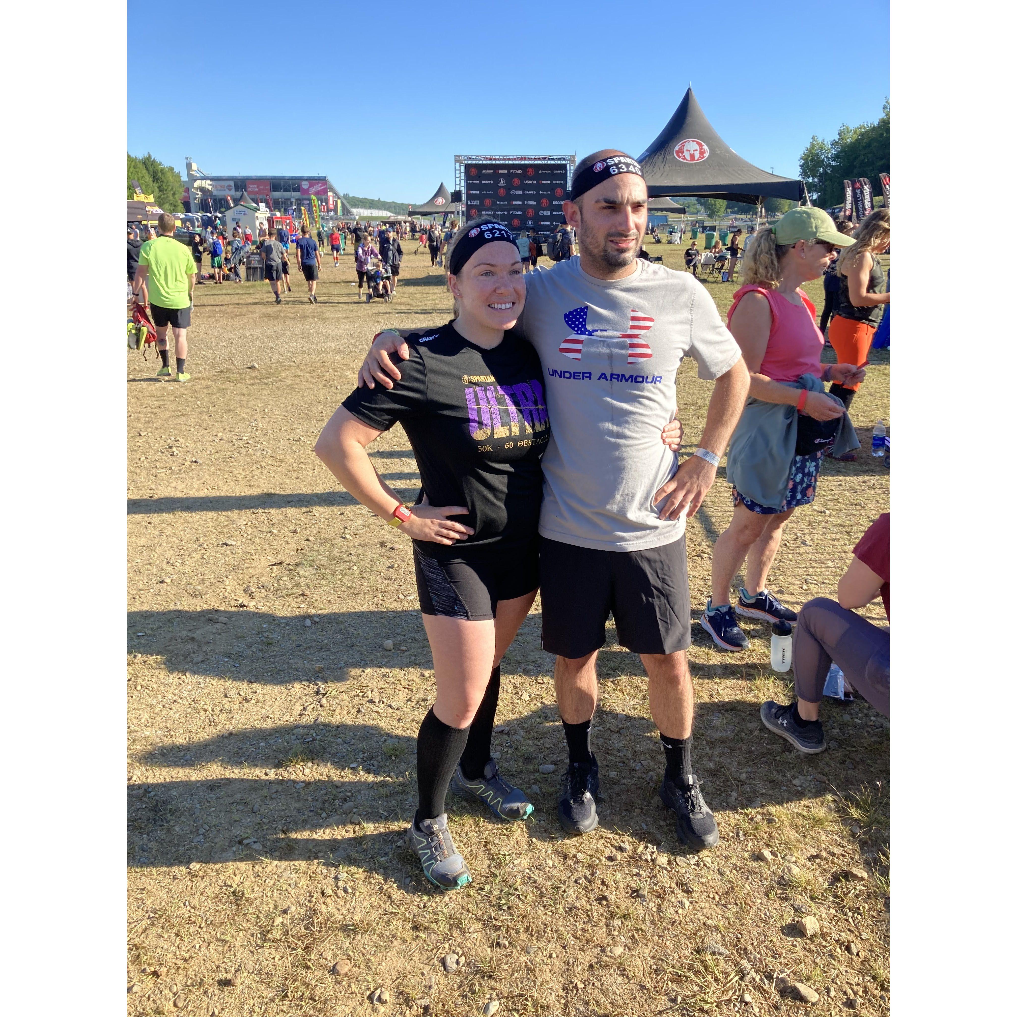 Mikes first Spartan Race!! 💪💪