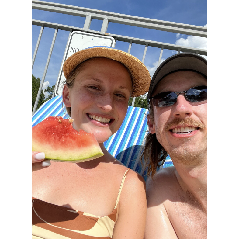 The summer I moved to Atlanta, we spent all our free and waking moments at the Piedmont Park Pool during the ~exclusive~ pool member hours. This photo was taken during a kids' swim.