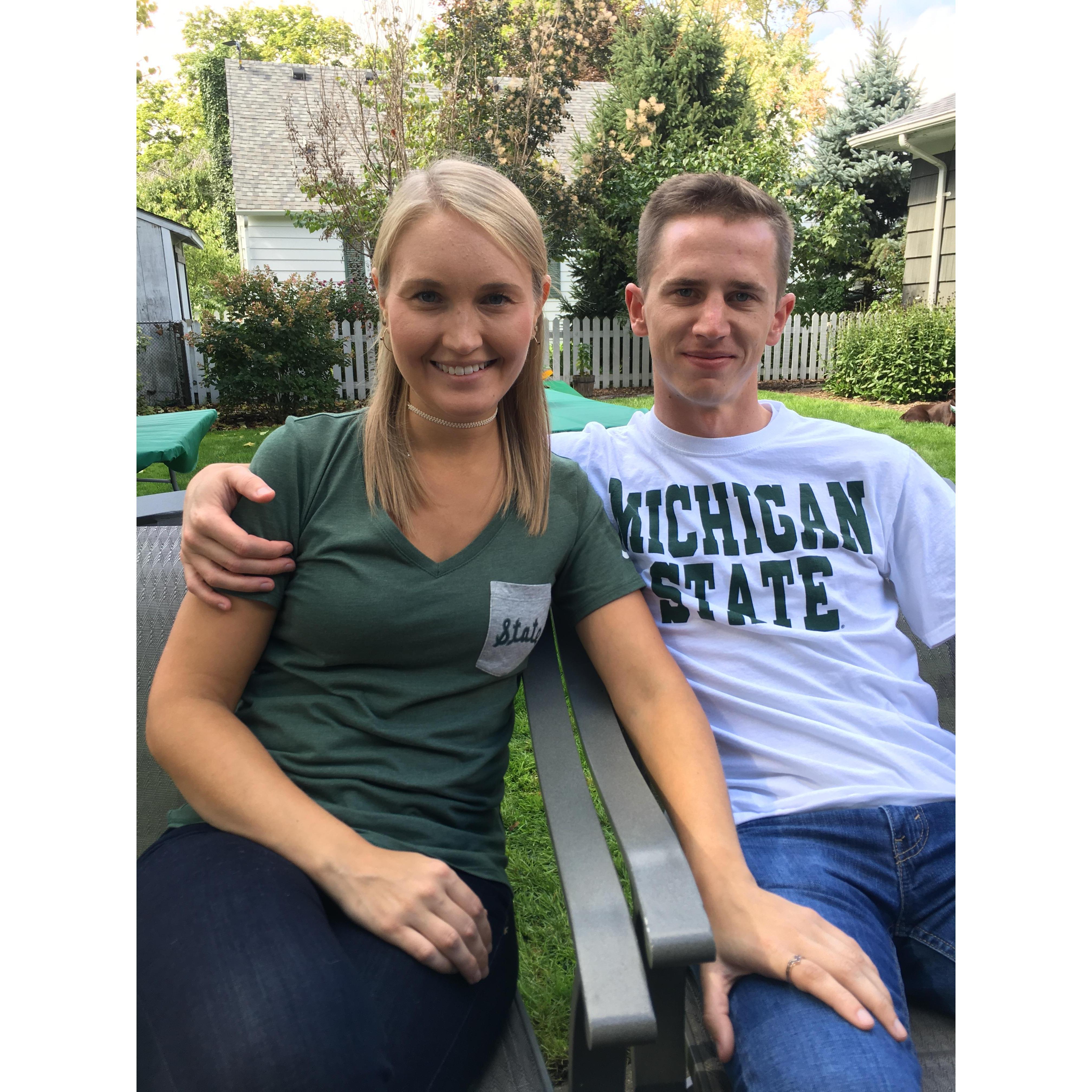 Annual MSU tailgate.