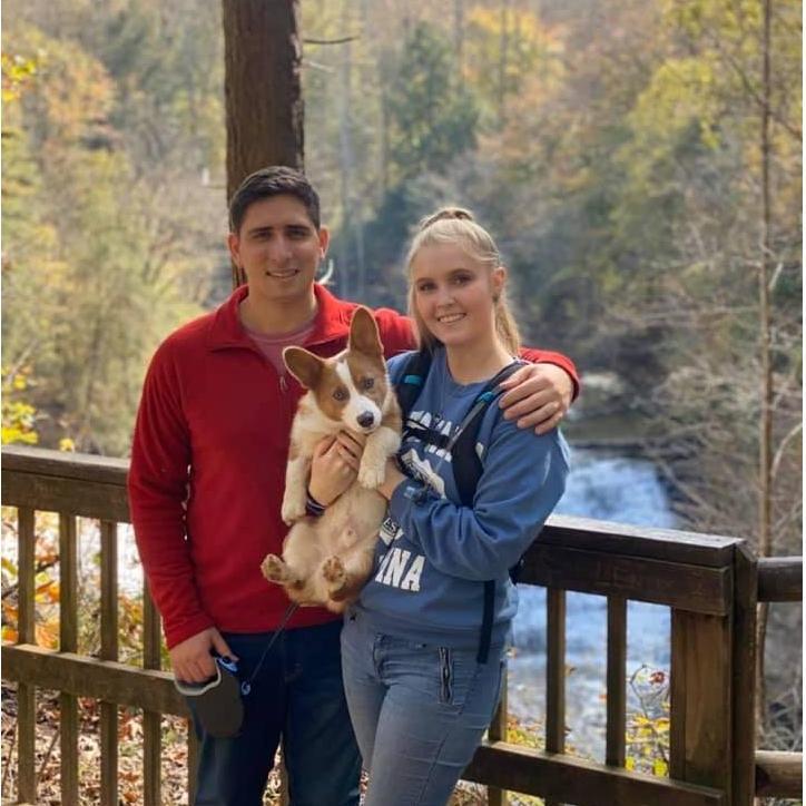 Spring, 2020 - Bryan and I added Rocket to our family