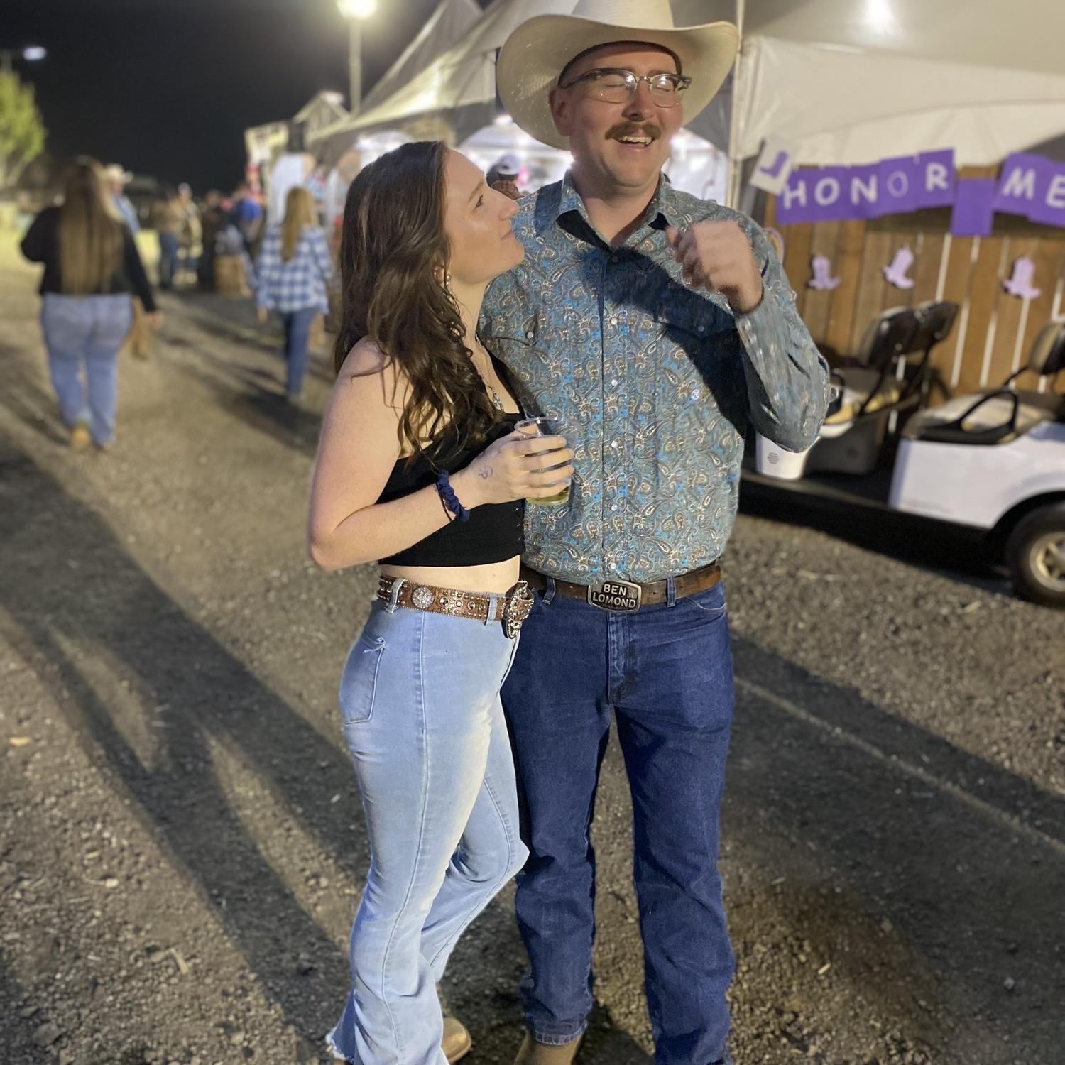 Our first date!