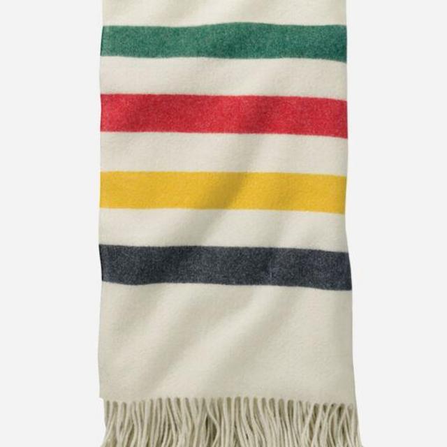 5TH AVENUE GLACIER PARK MERINO THROW
