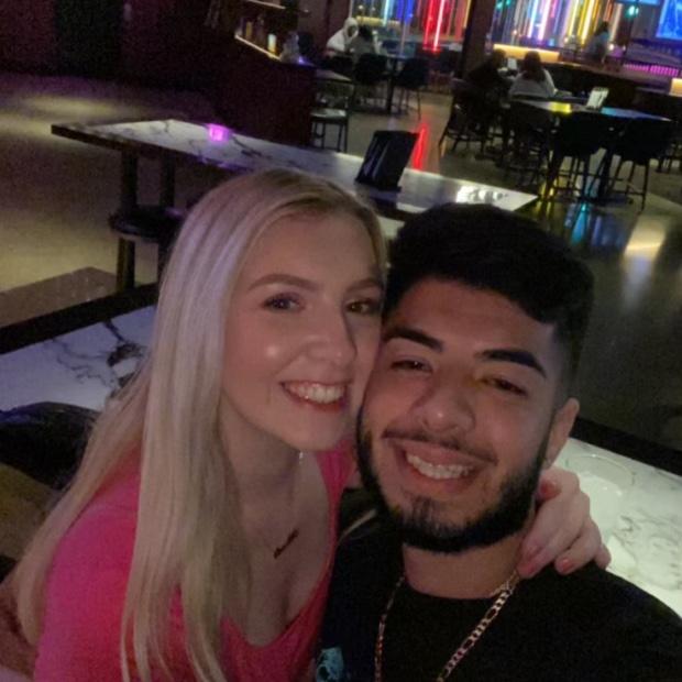Our first date & photo together