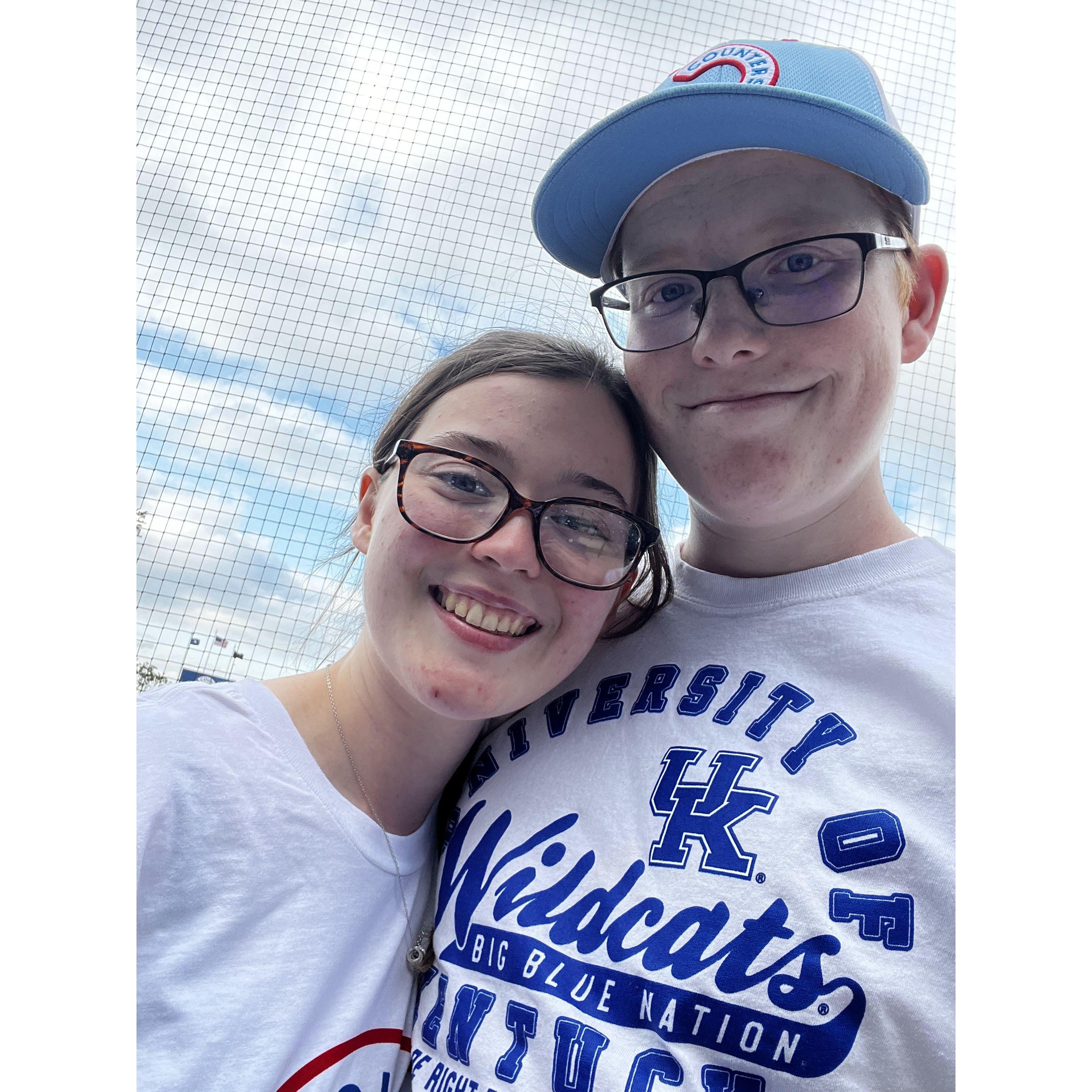 First baseball game!