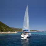 Sailing around Chios