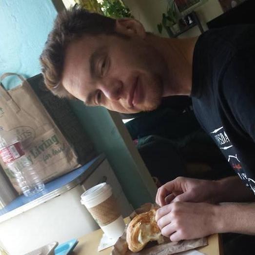 The croissants were head-sized.