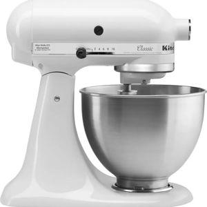 Classic™ Series 4.5 Quart Tilt-Head Stand Mixer White K45SSWH | KitchenAid