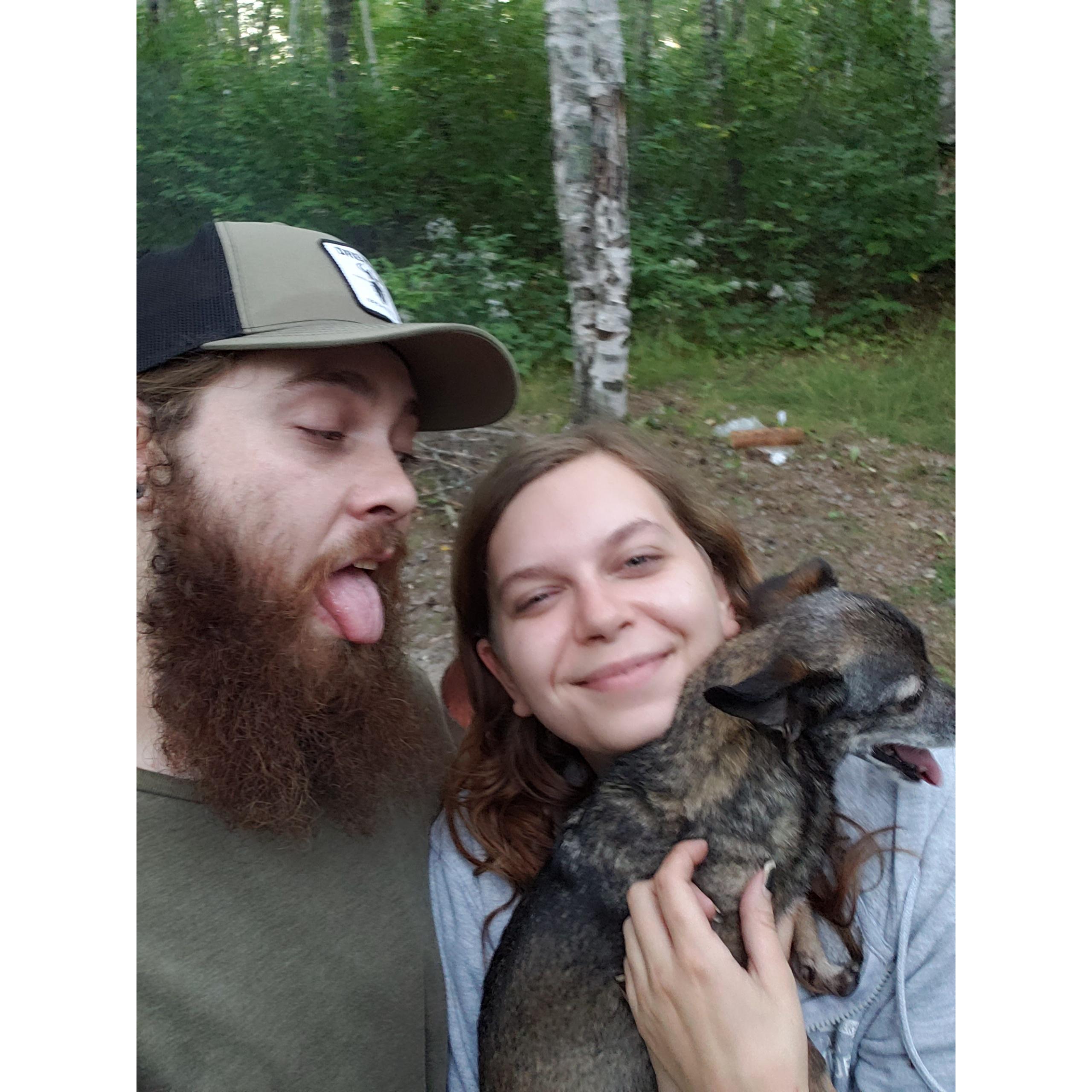 Camping with the OG (original Georgie)