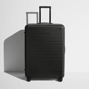 Away Large Checked Bag in Jet Black