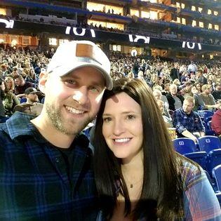 Kyle making one of my dreams come true.....seeing Garth brooks!