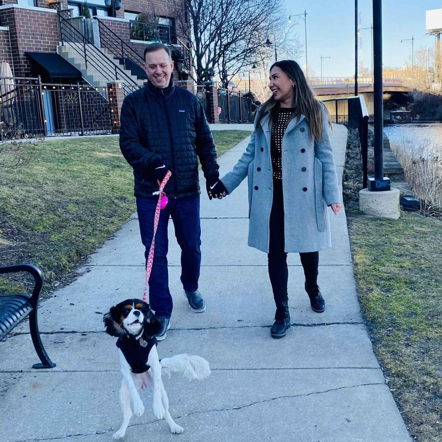 Our crazy fun walks with Newt!