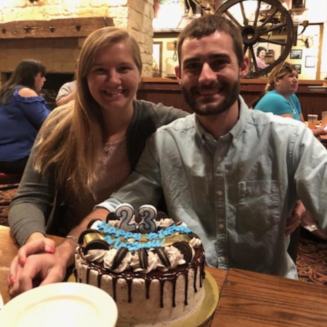 Matt's 23rd birthday at Saltgrass Steakhouse.
Aug 29, 2018