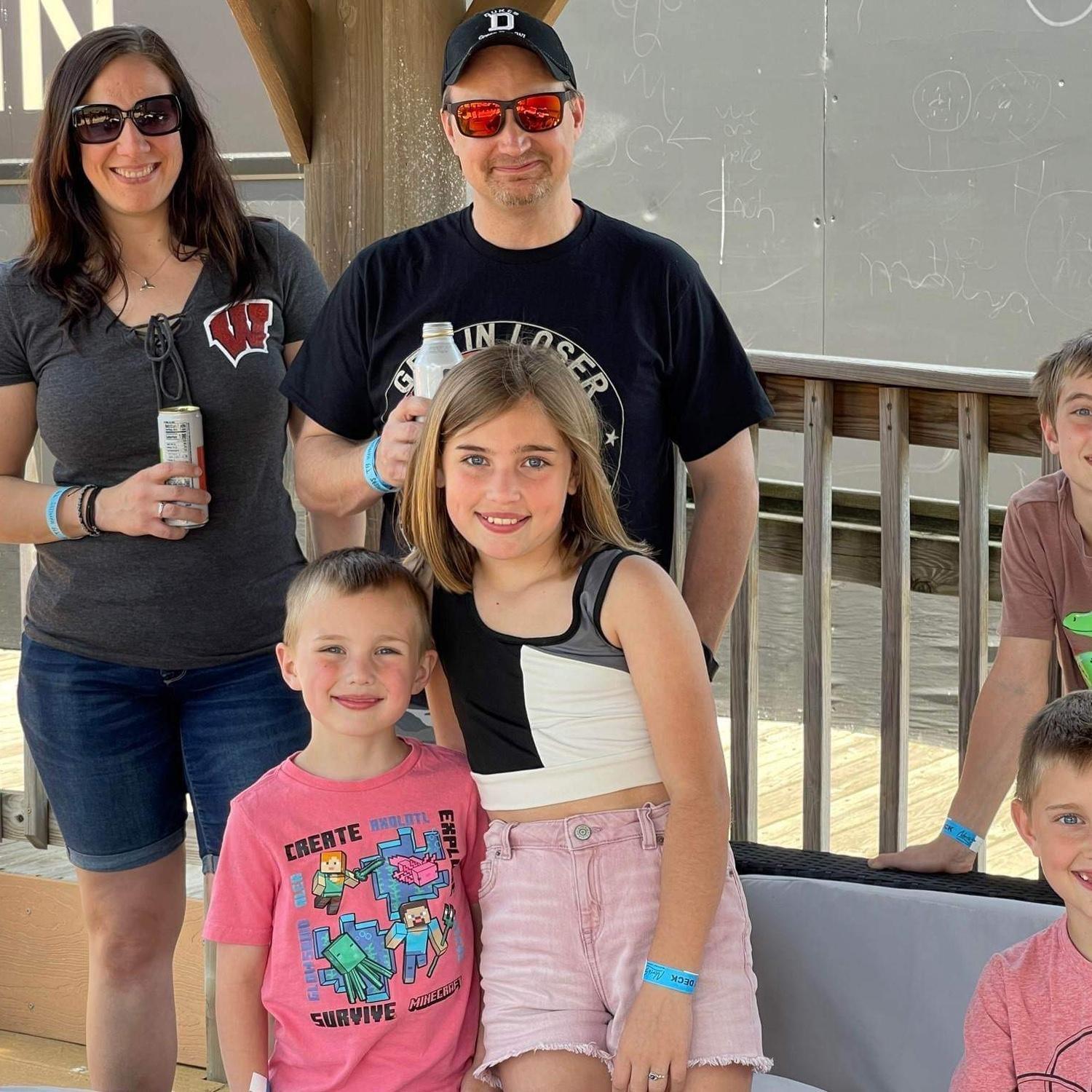 Our first date with the kids